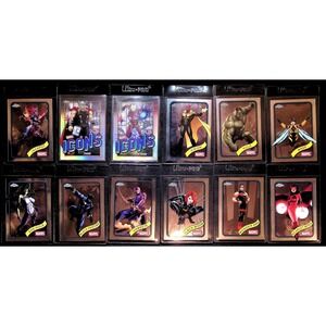 2025 Topps Chrome Avengers Lot of 14  Icons, Heroes, Hulk, Vision, Rare!
